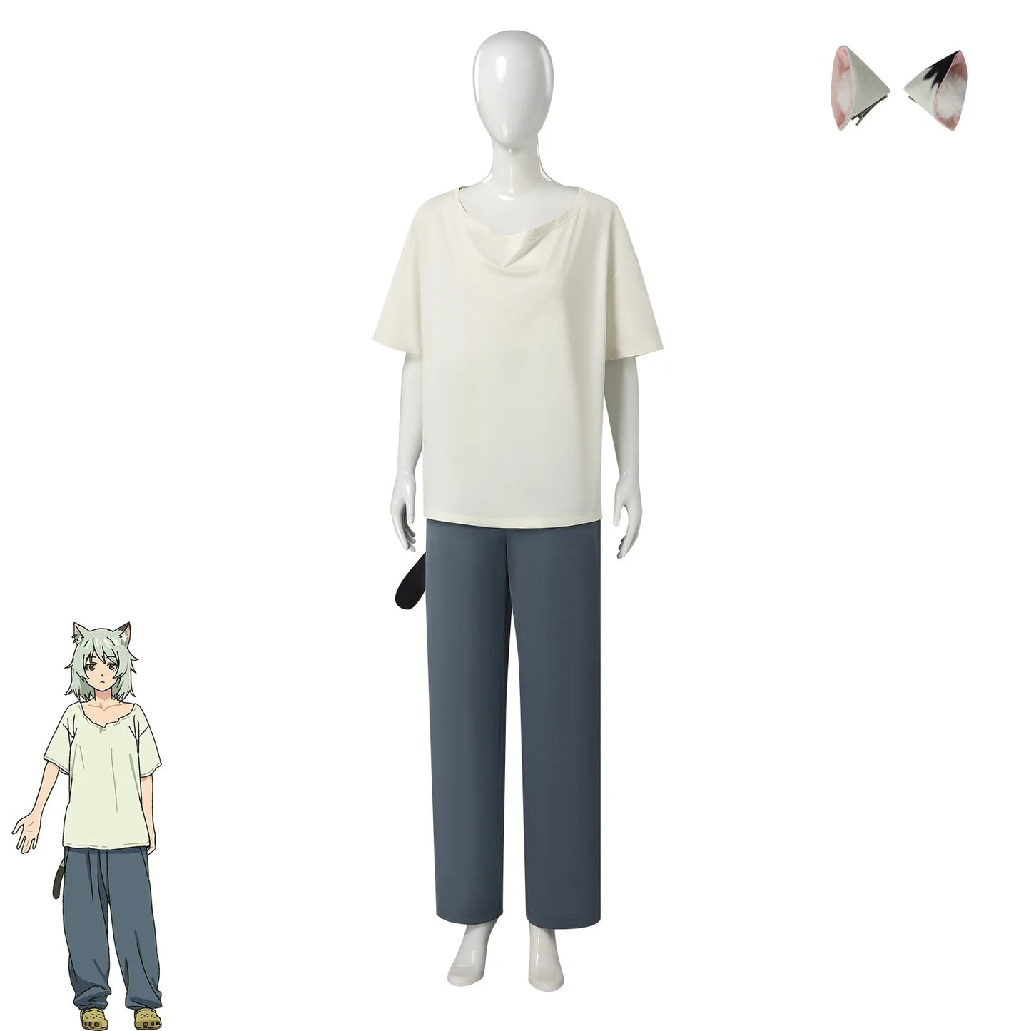 Chainsmoker Cat Yanineko Cosplay Costume
