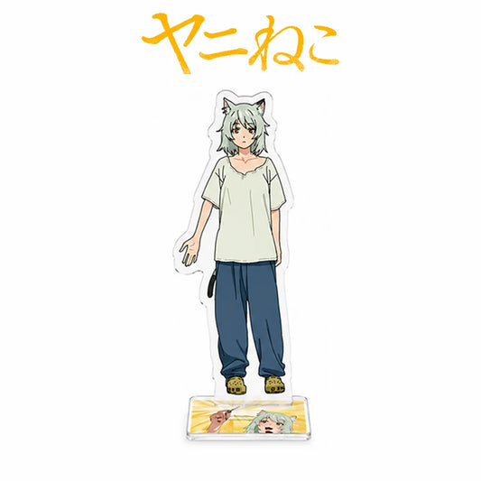 Chainsmoker Cat Yanineko 15cm Acrylic Figure