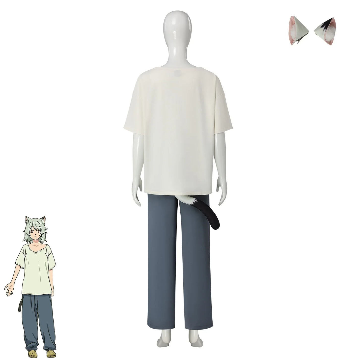 Chainsmoker Cat Yanineko Cosplay Costume