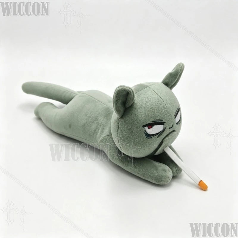 Chainsmoker Cat Yani Neko 40cm Cat Plush