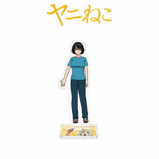 Chainsmoker Cat Ochinpotaro 15cm Acrylic Figure