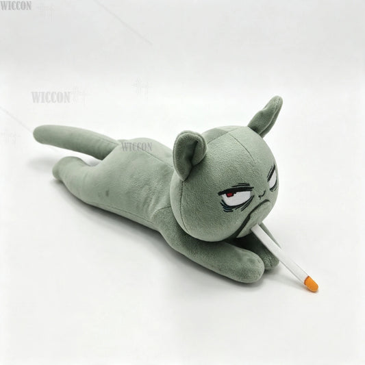 Chainsmoker Cat Yani Neko 40cm Cat Plush